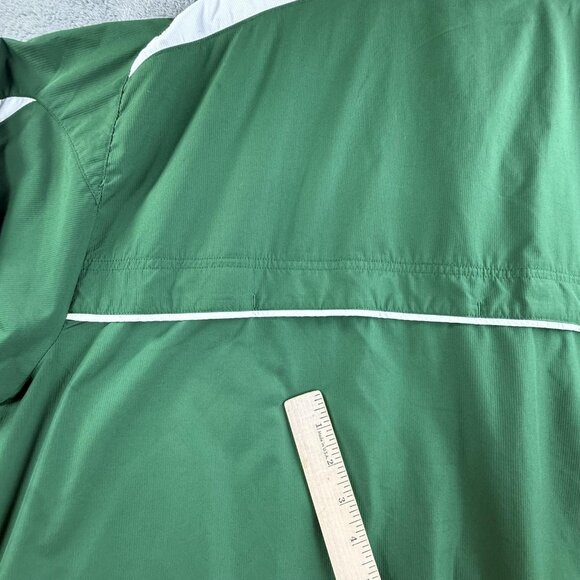 Michigan State Spartans Jacket Men XL Green NCAA Football Nike Storm Fit Zip Y2K - Picture 6 of 16
